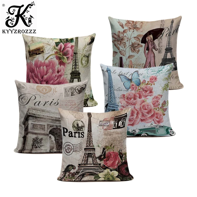Vintage London Paris Cushion Cover Flower Pink Throw Pillow Cover for Sofa Home Textile Car Pillowcases Londen Throw Pillows
Vintage London Paris Cushion Cover Flower Pink Throw Pillow Cover for Sofa Home Textile Car Pillowcases Londen Throw Pillows