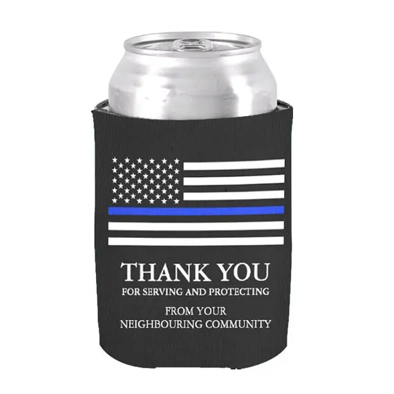 Anniversary Party Decor Thin Blue Line Custom Patriotic Thank You Can Cooler Wedding Gifts Can Cooler Holders Drink Insulators
Anniversary Party Decor Thin Blue Line Custom Patriotic Thank You Can Cooler Wedding Gifts Can Cooler Holders Drink Insulators
