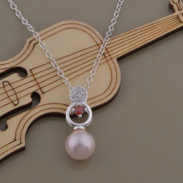 wholesale High quality silver Fashion jewelry chains necklace pendant WN-1408 
wholesale High quality silver Fashion jewelry chains necklace pendant WN-1408