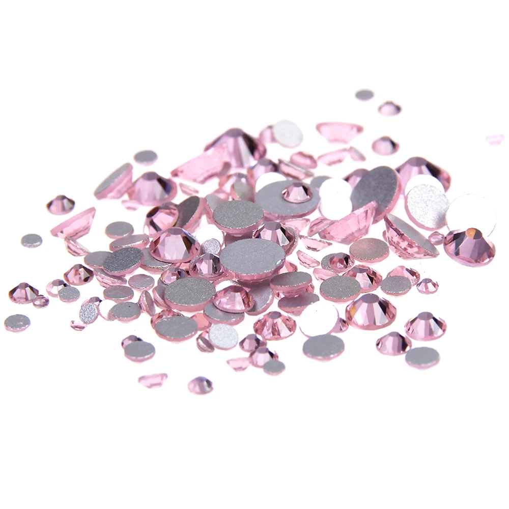 Light Rose Non Hotfix Strass Glass Crystal Rhinestones 2016 New ss3-ss34 And Mixed For Nails Art Backpack Design Decoration
Light Rose Non Hotfix Strass Glass Crystal Rhinestones 2016 New ss3-ss34 And Mixed For Nails Art Backpack Design Decoration