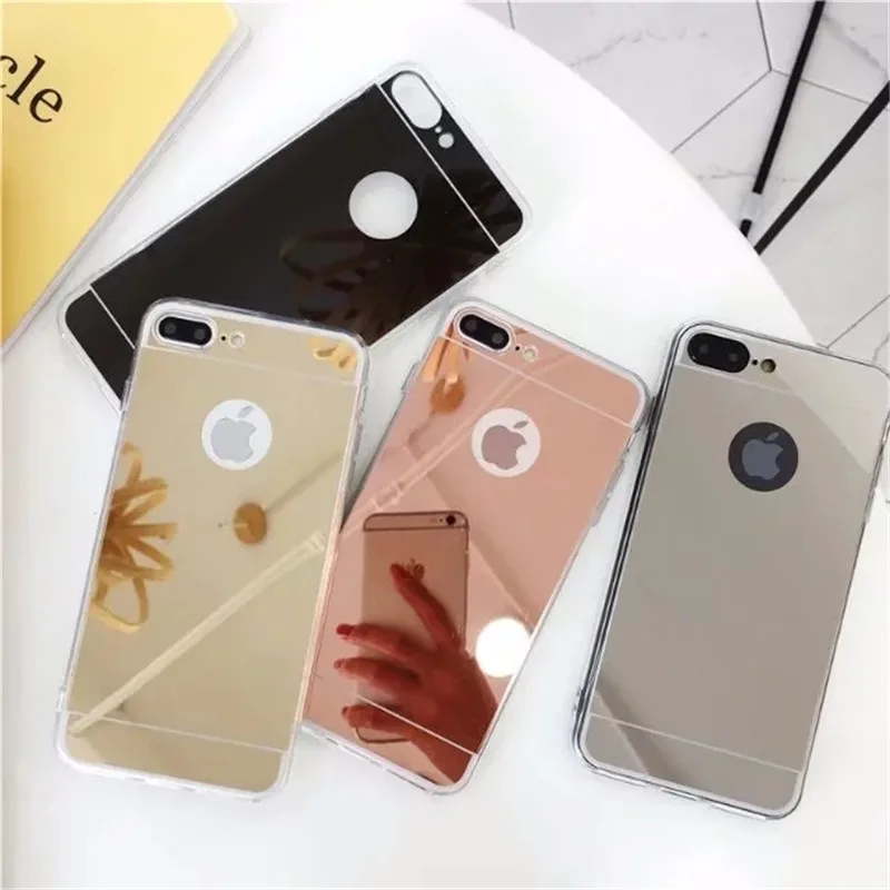Mirror Phone Case for iPhone 7 8 Plus TPU Back Protect Case for iPhone X Xr Xs Max 6 S 8 Plus Cover Reflect Girly Cute Case Capa Mirror Phone Case for iPhone 7 8 Plus TPU Back Protect Case for iPhone X Xr Xs Max 6 S 8 Plus Cover Reflect Girly Cute Case Capa