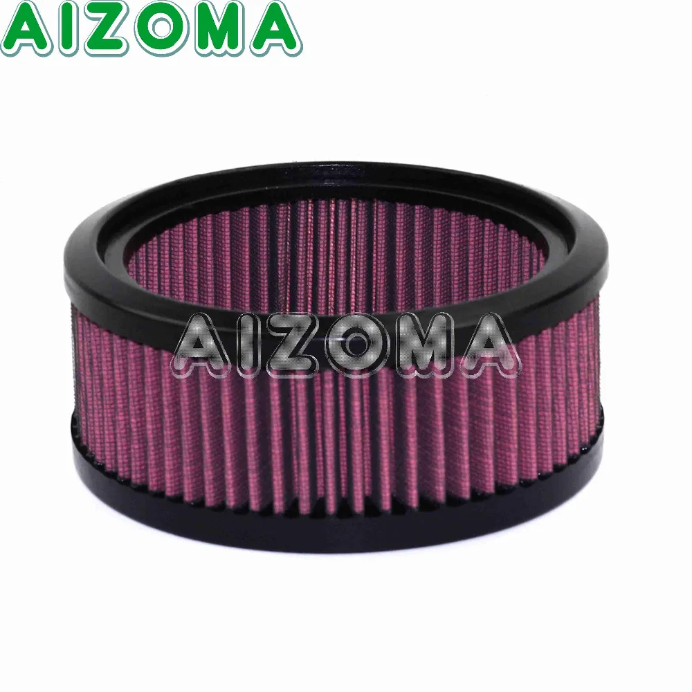 6 Inches/152mm Red Round Cotton Gauze Air Filter Replacement Motorcycles 4.625 Inches/117mm High Flow Air Cleaner E-3226
6 Inches/152mm Red Round Cotton Gauze Air Filter Replacement Motorcycles 4.625 Inches/117mm High Flow Air Cleaner E-3226