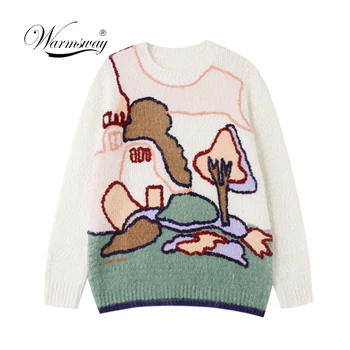 Sueter Mujer 2020 Autumn Winter Fashion Female Loose Sweaters Round Neck Novelty Women Sweaters And Pullovers C-248
Sueter Mujer 2020 Autumn Winter Fashion Female Loose Sweaters Round Neck Novelty Women Sweaters And Pullovers C-248