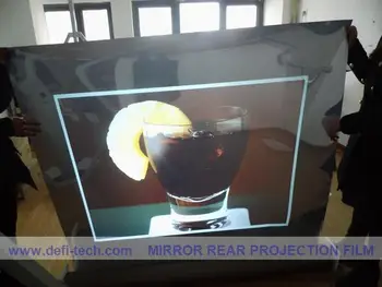 DfLabs NEW ! hot sales! mirror Rear Projection film/screen/foil for shopping window, advertising, Airport
DfLabs NEW ! hot sales! mirror Rear Projection film/screen/foil for shopping window, advertising, Airport