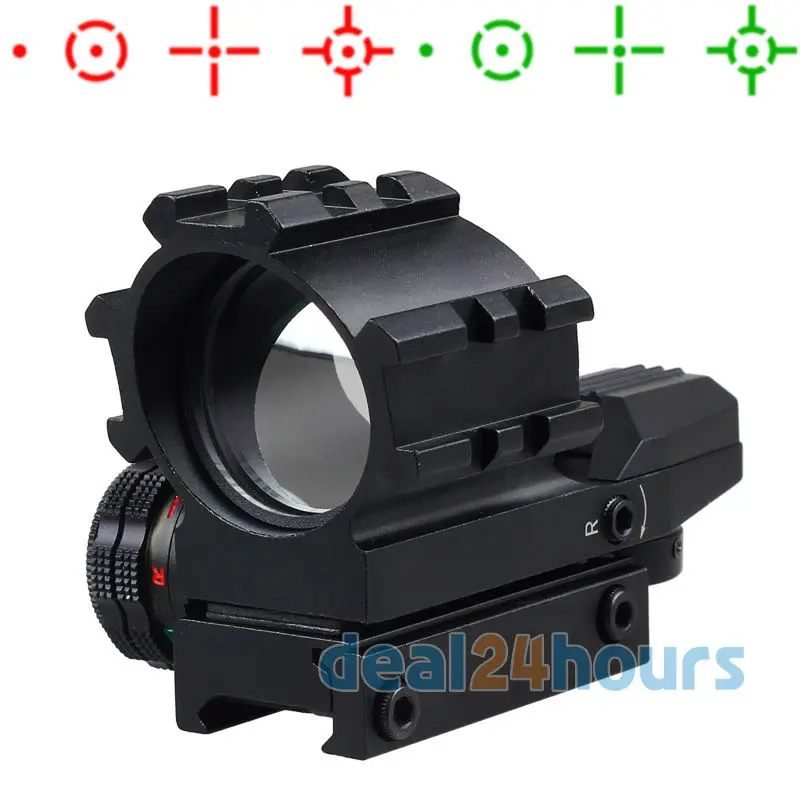 Holographic 4 Reticles Illumination Tactical Red & Green Dot Reflex Sight Scope Free Shipping!
Holographic 4 Reticles Illumination Tactical Red & Green Dot Reflex Sight Scope Free Shipping!