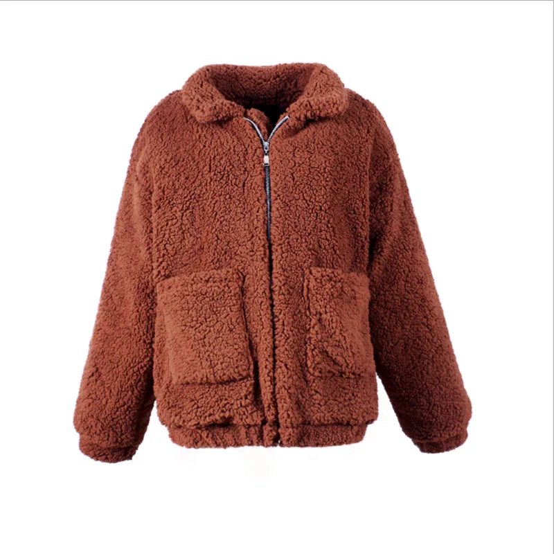 Women Winter Faux Lamb Fur Female Basic Jacket Plus Size Furry Streetwear Oversize Loose Mink Teddy Coat
Women Winter Faux Lamb Fur Female Basic Jacket Plus Size Furry Streetwear Oversize Loose Mink Teddy Coat