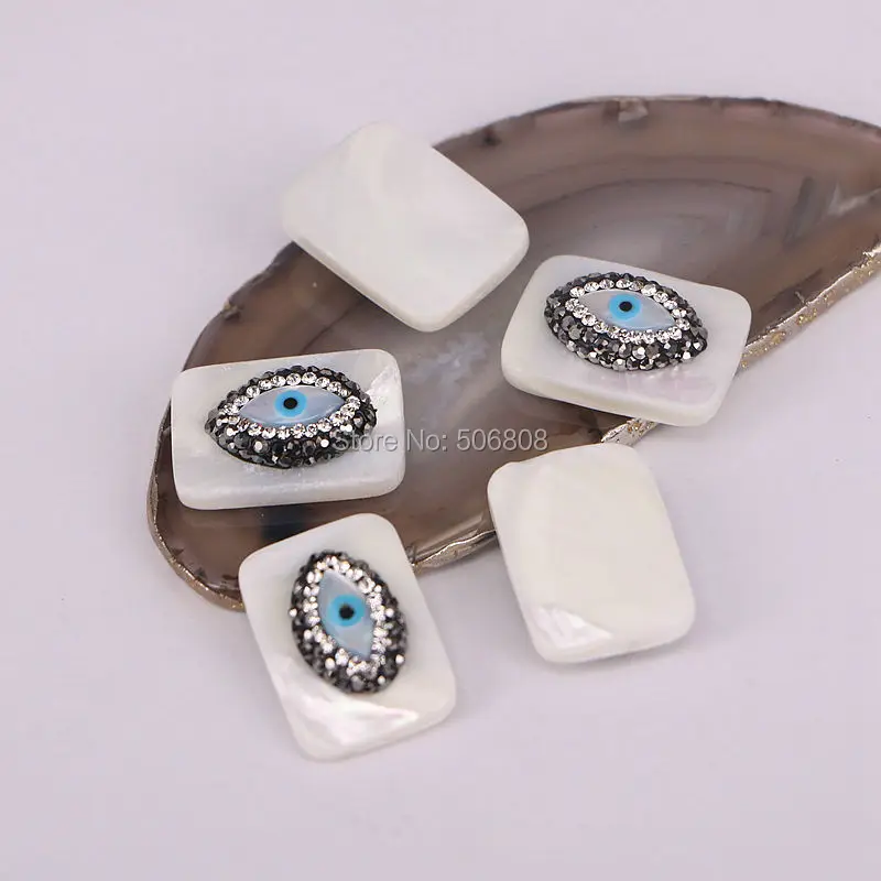 12PCS Natural Mother of Pearl Shell Rectangle Beads with oval pave cz eye connector spacer beads for making jewelry ZYZ160-9791
12PCS Natural Mother of Pearl Shell Rectangle Beads with oval pave cz eye connector spacer beads for making jewelry ZYZ160-9791