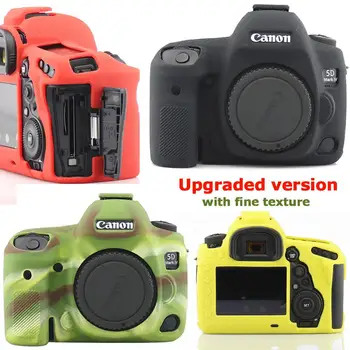 Rubber Silicon Protective Case Body Cover Soft camera bag for Canon 5D4 5D Mark IV Protector Frame Skin case
Rubber Silicon Protective Case Body Cover Soft camera bag for Canon 5D4 5D Mark IV Protector Frame Skin case