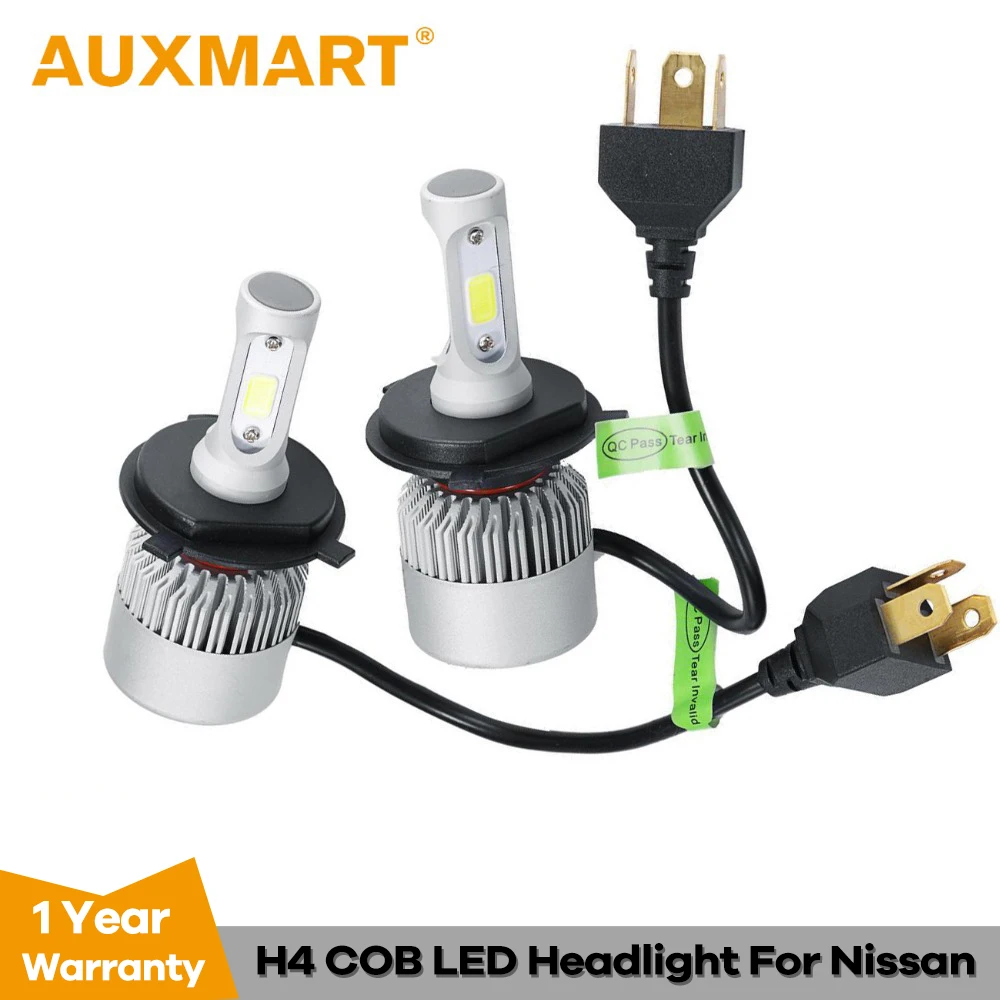 Auxmart S2 COB Headlight H4 Hi-Lo Beam Bulb LED Lamp Auto 72W 8000lm 6500K LED Headlamp kit Car Light For Nissan Maxima Livina
Auxmart S2 COB Headlight H4 Hi-Lo Beam Bulb LED Lamp Auto 72W 8000lm 6500K LED Headlamp kit Car Light For Nissan Maxima Livina
