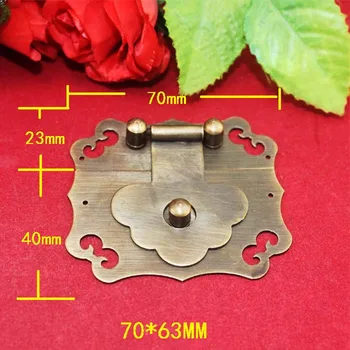 Antique Brass Latch Decorative DIY Gift Wine Wooden Box Suitcase Case Hasp Latch Lucky Hook Vintage Hardware,70*63mm,1Set
Antique Brass Latch Decorative DIY Gift Wine Wooden Box Suitcase Case Hasp Latch Lucky Hook Vintage Hardware,70*63mm,1Set
