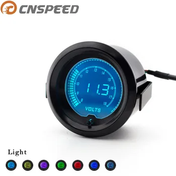 CNSPEED 2"52mm EVO Digital Car Volt Meter Gauge 8-18V Voltage 7 Color LCD Display Auto Car Gauge Meter VoltMeter YC100114
CNSPEED 2"52mm EVO Digital Car Volt Meter Gauge 8-18V Voltage 7 Color LCD Display Auto Car Gauge Meter VoltMeter YC100114