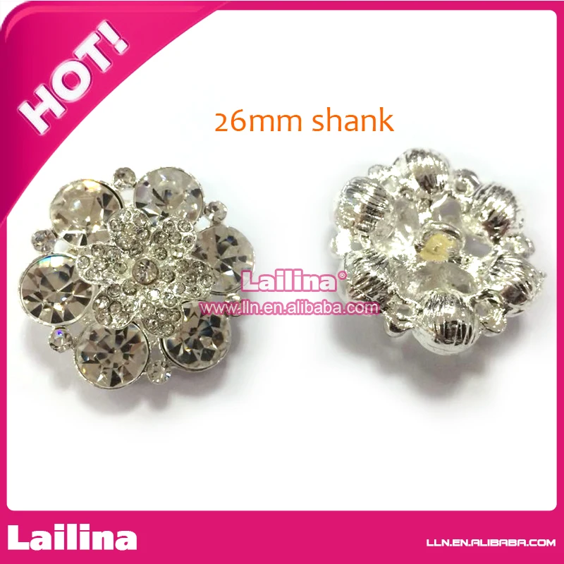 26mm Clear Acrylic Rhinestone Button With Shank Embellishments For Flower Centers Stock053
26mm Clear Acrylic Rhinestone Button With Shank Embellishments For Flower Centers Stock053