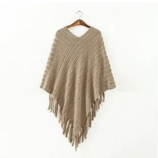 2014 New Wool Cape Poncho Knit Tassels Echarpe Women Keep Warm Winter Pashmina Spain DesigN Pullover Scarves Wraps SF02
2014 New Wool Cape Poncho Knit Tassels Echarpe Women Keep Warm Winter Pashmina Spain DesigN Pullover Scarves Wraps SF02