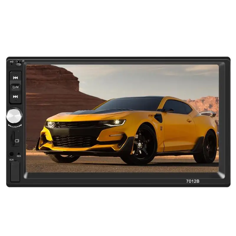 7 inch Screen T7012B Double 2 DIN Car Stereo MP5 Player Bluetooth USB FM Radio Head Unit Digital Media Receiver
7 inch Screen T7012B Double 2 DIN Car Stereo MP5 Player Bluetooth USB FM Radio Head Unit Digital Media Receiver