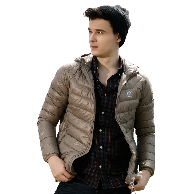 Tectop New Autumn Winter Outdoor Sport Men Down Jackets Lightweight Thermal Hooded 90% White Duck Down Coats S-3XL Free Shipping 
Tectop New Autumn Winter Outdoor Sport Men Down Jackets Lightweight Thermal Hooded 90% White Duck Down Coats S-3XL Free Shipping
