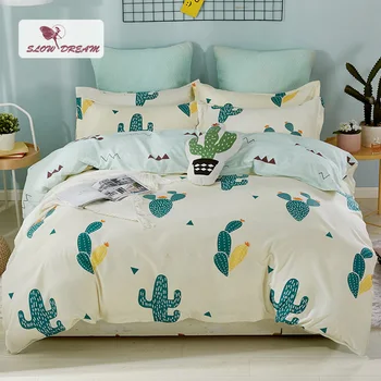 SlowDream Cactus Bedding Set Nordic Comforter Duvet Cover Bedspread Single Double Bed Sheet Adult Queen King Linen Bedclothes
SlowDream Cactus Bedding Set Nordic Comforter Duvet Cover Bedspread Single Double Bed Sheet Adult Queen King Linen Bedclothes