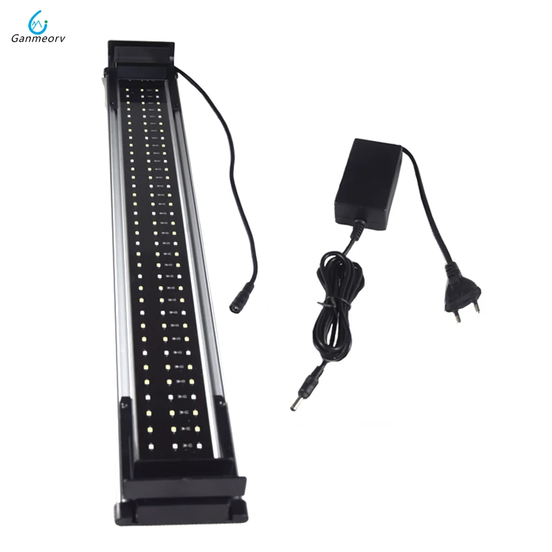 60-80cm 22W Aquarium LED Lighting Fish Tank Light Lamp with Extendable Brackets 72 White and 36 Blue LEDs Fit for Aquarium decro
60-80cm 22W Aquarium LED Lighting Fish Tank Light Lamp with Extendable Brackets 72 White and 36 Blue LEDs Fit for Aquarium decro