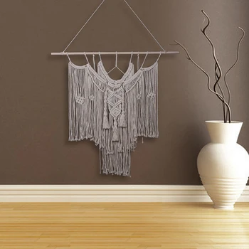 New Cotton Braided Macrame Wedding Ceremony Backdrop Home Decorative Tapestry Store Boho Wall Hanging
New Cotton Braided Macrame Wedding Ceremony Backdrop Home Decorative Tapestry Store Boho Wall Hanging