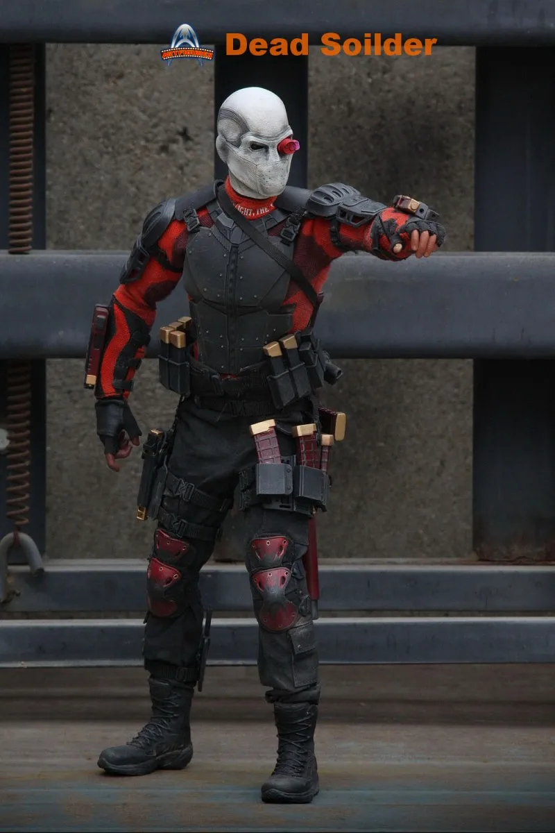 1:6 scale Super flexible male figure 12" action figure doll Collectible Model plastic toy Suicide Squad DeadSoilder Will Smith
1:6 scale Super flexible male figure 12" action figure doll Collectible Model plastic toy Suicide Squad DeadSoilder Will Smith