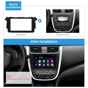 Harfey Car Radio Fascia for 2015 Suzuki Celerio Dash CD Trim Kit Audio Frame DVD Facia Panel Frame Installation kit 2Din
Harfey Car Radio Fascia for 2015 Suzuki Celerio Dash CD Trim Kit Audio Frame DVD Facia Panel Frame Installation kit 2Din