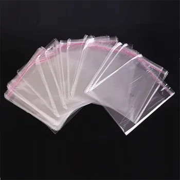 100pcs Seal Plastic Package Bags Resealable Cellophane Clear Self Adhesive OPP Poly Bags Gift Bags Dust-proof Water-proof Useful 
100pcs Seal Plastic Package Bags Resealable Cellophane Clear Self Adhesive OPP Poly Bags Gift Bags Dust-proof Water-proof Useful