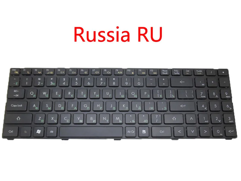 

Laptop Keyboard For Quanta TWC TWJ English US Russia RU MP-09R63US-920 MP-09R63SU-920 MP-09R63US-920W AETWCU00010 new