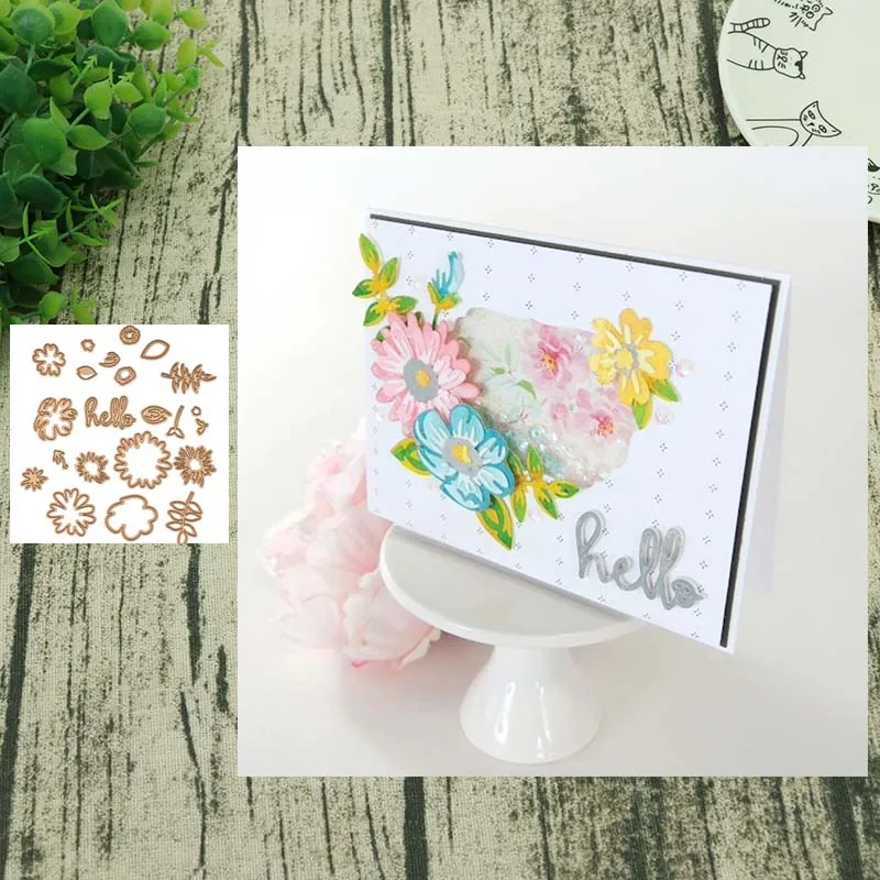 New Design Metal Cutting Dies cut die flower decoration Scrapbooking Album Paper DIY Card Craft Embossing Cuts
New Design Metal Cutting Dies cut die flower decoration Scrapbooking Album Paper DIY Card Craft Embossing Cuts