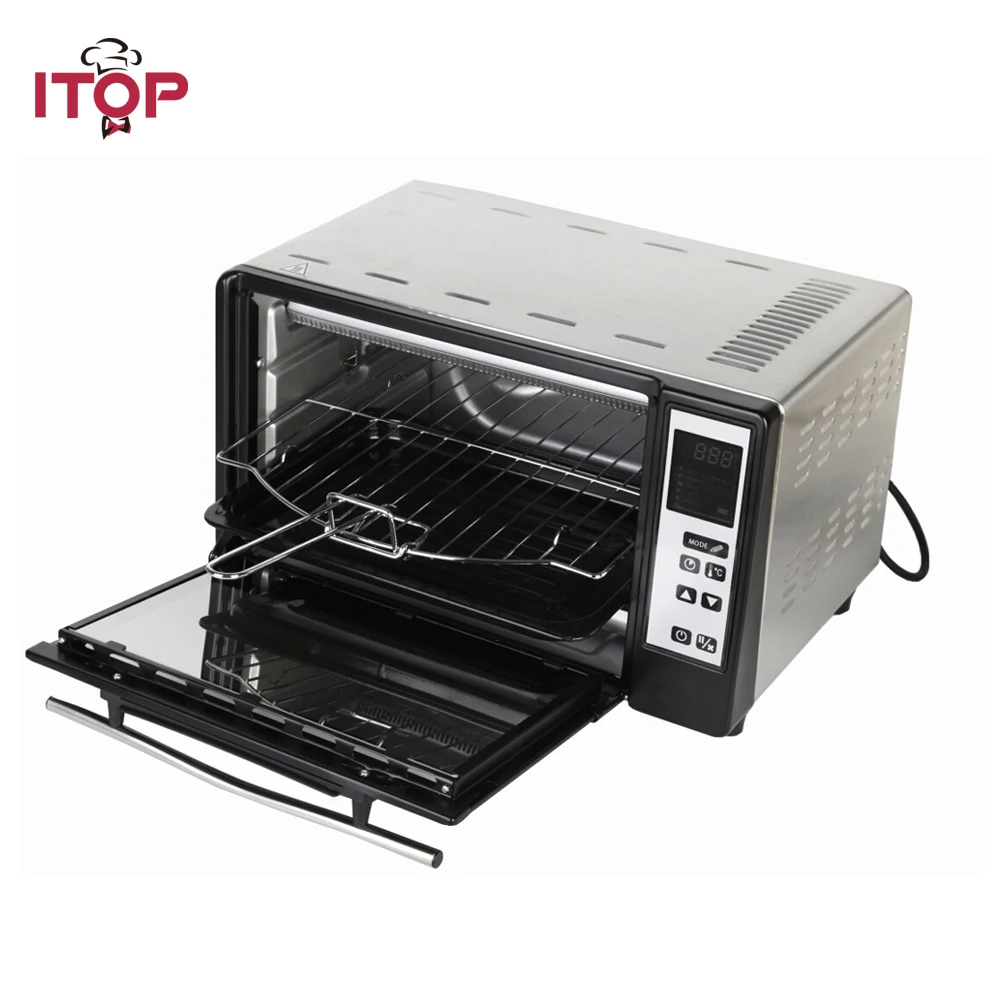 ITOP Electric Household Oven Pizza Bread Kebab Multifunctional Cooker EU Plug 5 Cooking Mode can be choosed
ITOP Electric Household Oven Pizza Bread Kebab Multifunctional Cooker EU Plug 5 Cooking Mode can be choosed
