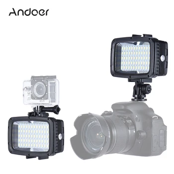 Andoer Ultra Bright LED Video Light 1800LM 3 Modes Waterproof 40m 5500K 60pcs Diving Fill-in Light Video Studio Photo Lamp
Andoer Ultra Bright LED Video Light 1800LM 3 Modes Waterproof 40m 5500K 60pcs Diving Fill-in Light Video Studio Photo Lamp