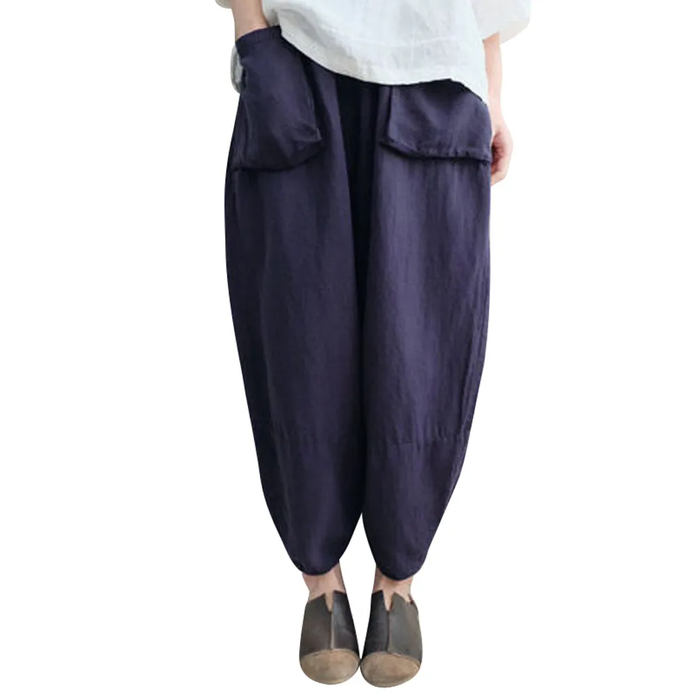 Cotton Hemp Plus Size 4XL Pant Women Ethnic Capris Loose Vintage Trousers Casual Retro Lantern Linen Beach Boho Harem Pants8#23
Cotton Hemp Plus Size 4XL Pant Women Ethnic Capris Loose Vintage Trousers Casual Retro Lantern Linen Beach Boho Harem Pants8#23