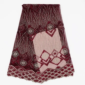 red african lace fabric 2019 high quality lace french mesh fabric stones nigerian guipure fabric Embroidered Tulle Lace Fabric
red african lace fabric 2019 high quality lace french mesh fabric stones nigerian guipure fabric Embroidered Tulle Lace Fabric