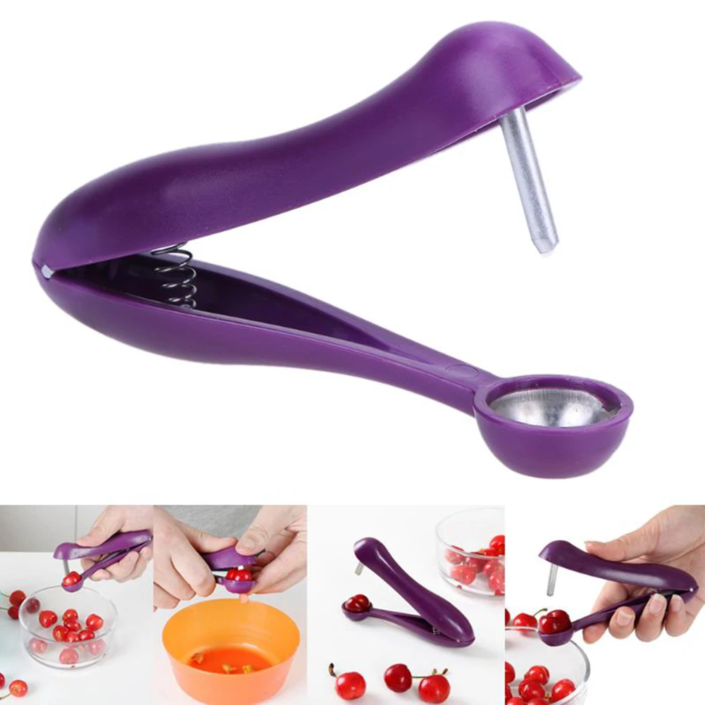 1pc practical Easy Cherry Pitter Fruit Core Seed Remover plastic Extractor Labor saving Cherry Tools Kitchen Gadgets Accessories
1pc practical Easy Cherry Pitter Fruit Core Seed Remover plastic Extractor Labor saving Cherry Tools Kitchen Gadgets Accessories
