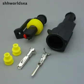 shhworldsea 100sets 1.5MM 1 Pin Female Male Waterproof Electrical Wire Cable Automotive Connector Plug For Car 282103-1 282079-2
shhworldsea 100sets 1.5MM 1 Pin Female Male Waterproof Electrical Wire Cable Automotive Connector Plug For Car 282103-1 282079-2