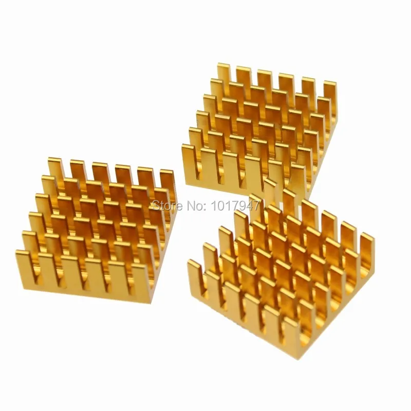 30 Pieces lot 22x22x10mm Golden Aluminum Heatsink Radiator Cooler for Electronic IC LED Computer
30 Pieces lot 22x22x10mm Golden Aluminum Heatsink Radiator Cooler for Electronic IC LED Computer