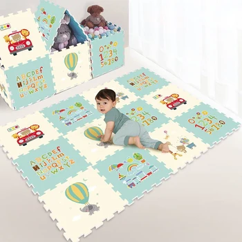 4pcs Set Blue Ocean Rug Baby Puzzle Play Mat Crawling Pad Interlocking Activity Foam for Children Kids Gift
4pcs Set Blue Ocean Rug Baby Puzzle Play Mat Crawling Pad Interlocking Activity Foam for Children Kids Gift