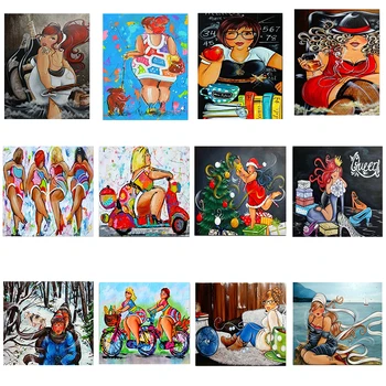 5D DIY Full Square/Round Drill Diamond Painting Cartoon woman character Rhinestone Cross stitch embroidery Mosaic decor gift
5D DIY Full Square/Round Drill Diamond Painting Cartoon woman character Rhinestone Cross stitch embroidery Mosaic decor gift
