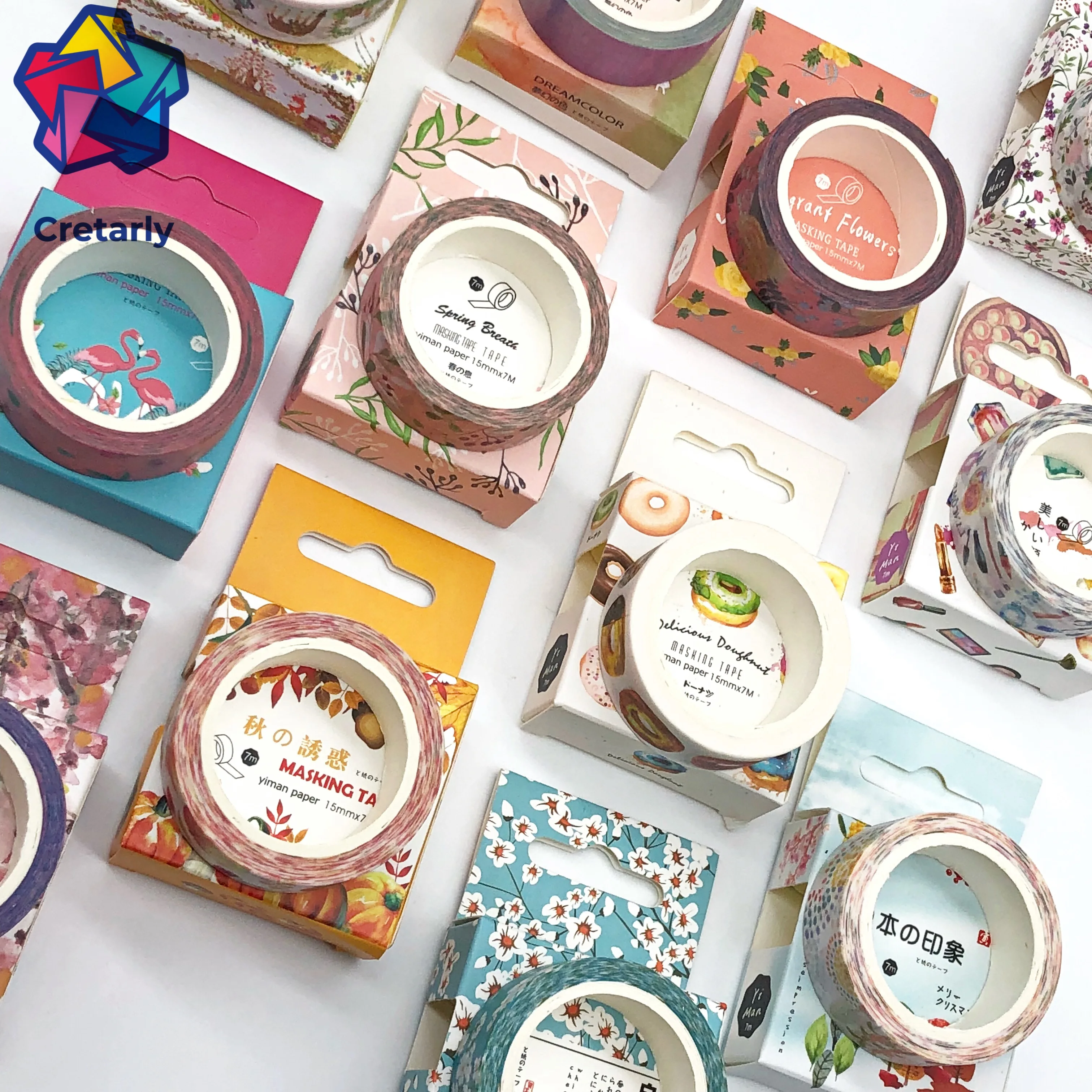 15mm * 7m Cute Kawaii Flowers Cartoon Masking Washi Tape Decorative Adhesive Tape Decor Decora Diy Scrapbooking Sticker Label
15mm * 7m Cute Kawaii Flowers Cartoon Masking Washi Tape Decorative Adhesive Tape Decor Decora Diy Scrapbooking Sticker Label