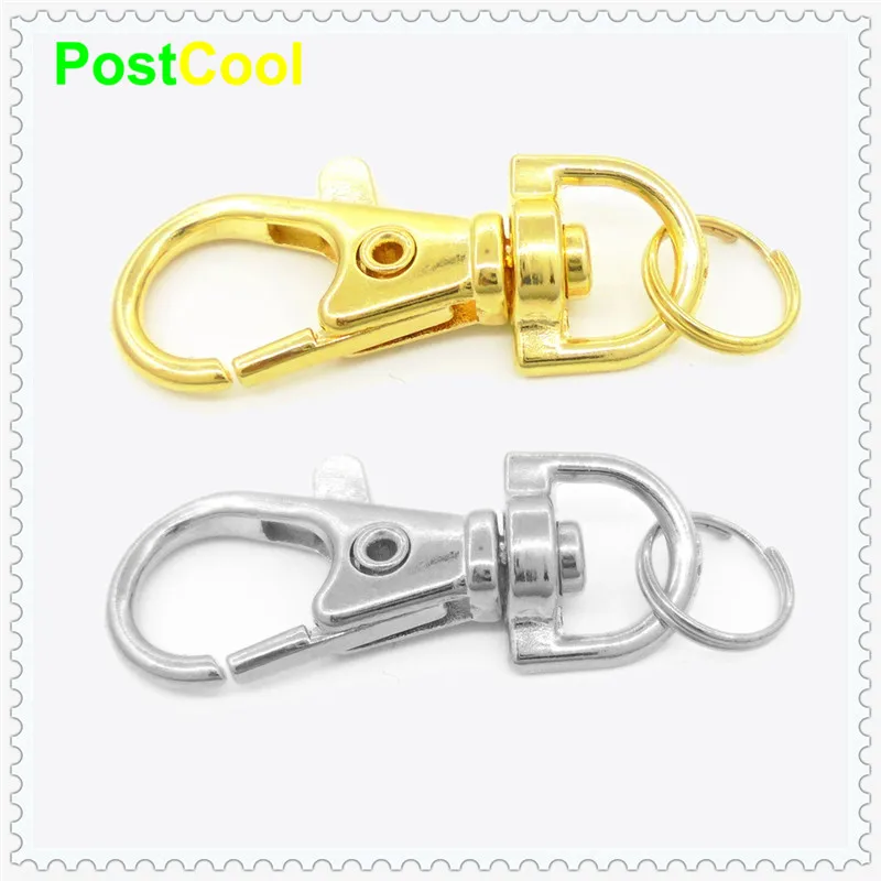 1 Pcs Gold Silver durable Metal CarabinerLobster Clasps Clip With Split ring Style for Key Chain Key Hooks Spring Key Ring
1 Pcs Gold Silver durable Metal CarabinerLobster Clasps Clip With Split ring Style for Key Chain Key Hooks Spring Key Ring