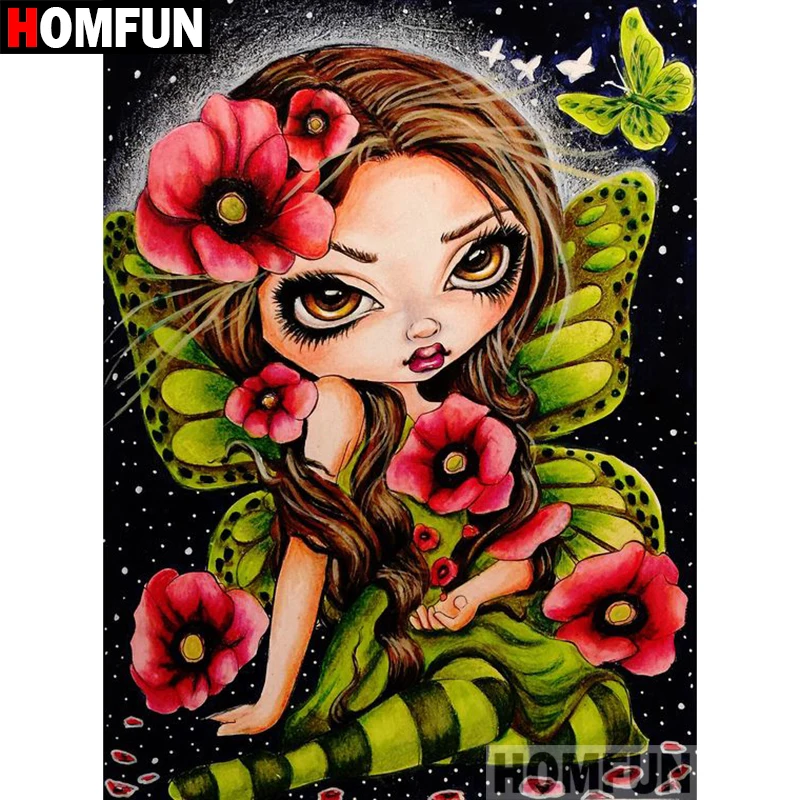HOMFUN 5D DIY Diamond Painting Full Square/Round Drill "Flower girl" 3D Embroidery Cross Stitch gift Home Decor A09959
HOMFUN 5D DIY Diamond Painting Full Square/Round Drill "Flower girl" 3D Embroidery Cross Stitch gift Home Decor A09959