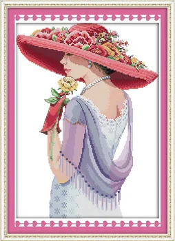 Beauty woman DMC Counted Chinese Cross Stitch Kits printed Cross-stitch set Embroidery Needlework
Beauty woman DMC Counted Chinese Cross Stitch Kits printed Cross-stitch set Embroidery Needlework