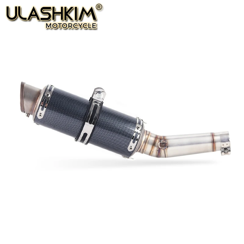 Motorcycle Exhaust Muffler Pipe Link Pipe Carbon Fiber Exhaust Slip on Escape FOR HONDA NC700 NC750 NC750X 2012-2017
Motorcycle Exhaust Muffler Pipe Link Pipe Carbon Fiber Exhaust Slip on Escape FOR HONDA NC700 NC750 NC750X 2012-2017