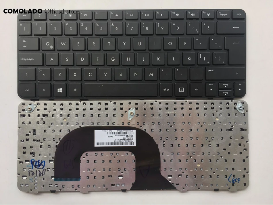 LA Latin keyboard For HP Pavilion DM1-3000 dm1Z-3000 dm1Z-3200 DM1-4000 Black With Frame keyboard LA layout
LA Latin keyboard For HP Pavilion DM1-3000 dm1Z-3000 dm1Z-3200 DM1-4000 Black With Frame keyboard LA layout