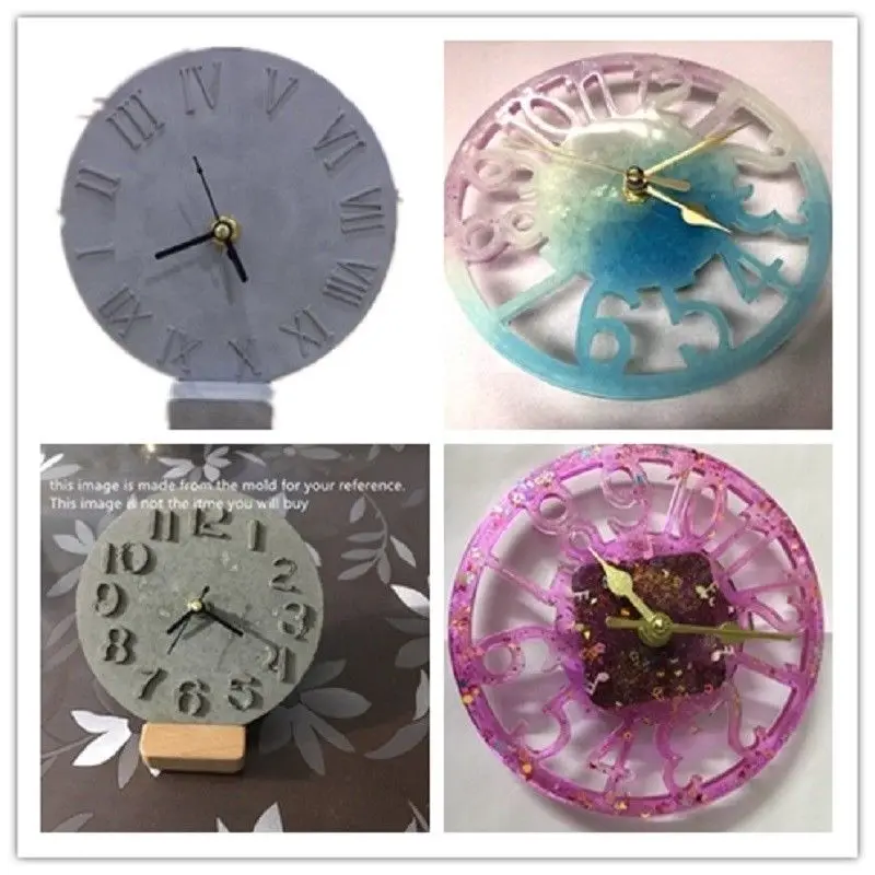 DIY Silicone Craft Mold Making Resin Ceramic Clay Cement Plaster Polymer Drop Glue Clock Silicone Mold
DIY Silicone Craft Mold Making Resin Ceramic Clay Cement Plaster Polymer Drop Glue Clock Silicone Mold