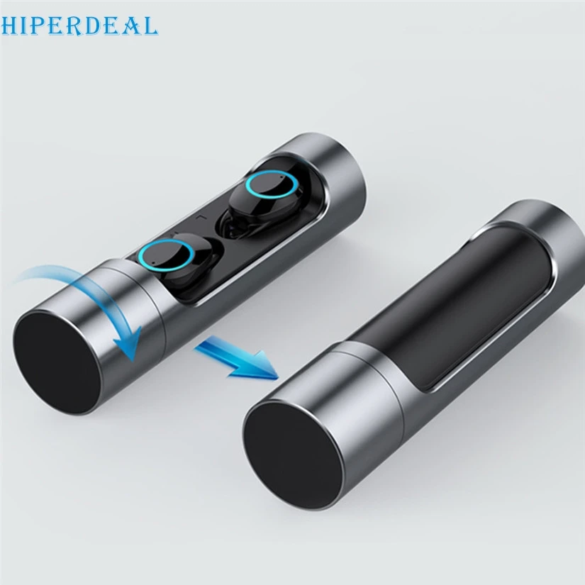 HIPERDEAL Bluetooth 5.0 Wireless Earphone Deep bass Earbuds Waterproof ear phone with Charging Box and Mic For Smart Phone #4N
HIPERDEAL Bluetooth 5.0 Wireless Earphone Deep bass Earbuds Waterproof ear phone with Charging Box and Mic For Smart Phone #4N
