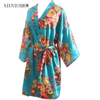 Vintage Ladies' Satin Short Nightgown Sleepwear Chinese Women Robe Dress Gown Vintage Kimono Yukata Lounge Nightwear Pajamas
Vintage Ladies' Satin Short Nightgown Sleepwear Chinese Women Robe Dress Gown Vintage Kimono Yukata Lounge Nightwear Pajamas