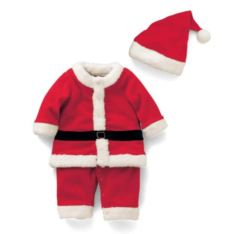 Goldbuddy Children Christmas Rompers with Hat Baby Boy Girl Sanda Dress Costume Santa Claus Holiday Clothing 3 sets/lot
Goldbuddy Children Christmas Rompers with Hat Baby Boy Girl Sanda Dress Costume Santa Claus Holiday Clothing 3 sets/lot