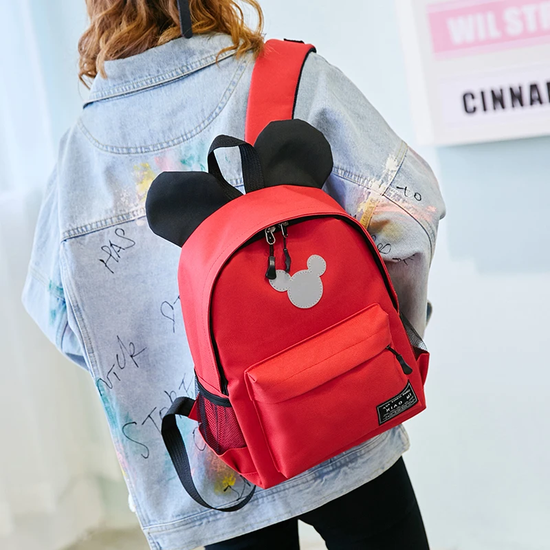 Backpack Woman Fit Teen Girl School Bag Lady Canvas Backpack Fashion Mickey Sac A Dos Femme Hot Sale Mochila Feminina Escolar
Backpack Woman Fit Teen Girl School Bag Lady Canvas Backpack Fashion Mickey Sac A Dos Femme Hot Sale Mochila Feminina Escolar