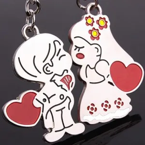 lover gift Cute lover gift key ring Bride and groom love double key chain keychain key ring
lover gift Cute lover gift key ring Bride and groom love double key chain keychain key ring
