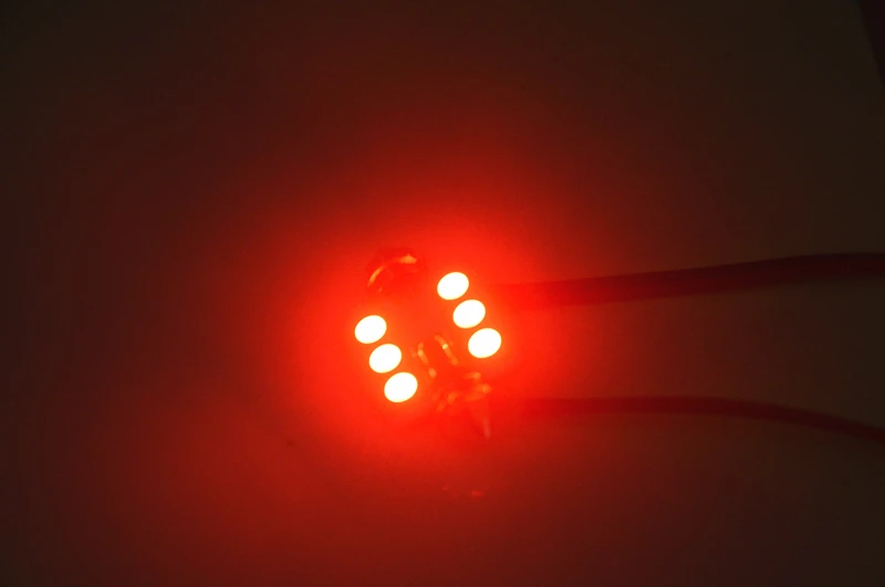 Чтения карт лампа купол с фестонами светодиодный 31/36/39/41 мм RGB Авто лампочка для