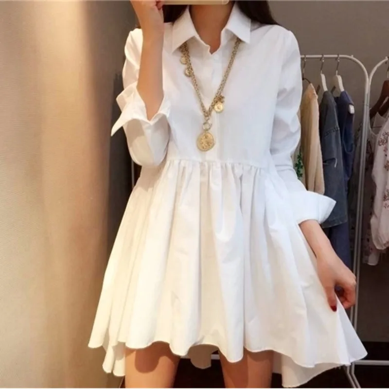 2019 Spring Autumn Women Pullover Irregular Chiffon Shirt Fashion Female Turn-down Collar Solid Color Clothes
2019 Spring Autumn Women Pullover Irregular Chiffon Shirt Fashion Female Turn-down Collar Solid Color Clothes